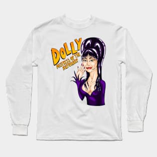 Dolly, Mistress of the Auto-harp. Long Sleeve T-Shirt